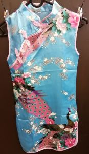 Kids Costumes to Hire - Chinese Traditional  GIRL Dress - BLUE